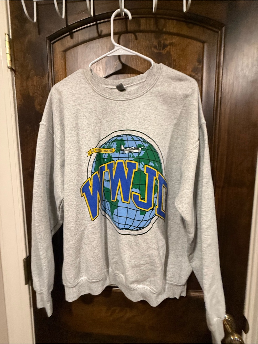 ELEVATED FAITH WWJD sweatshirt
